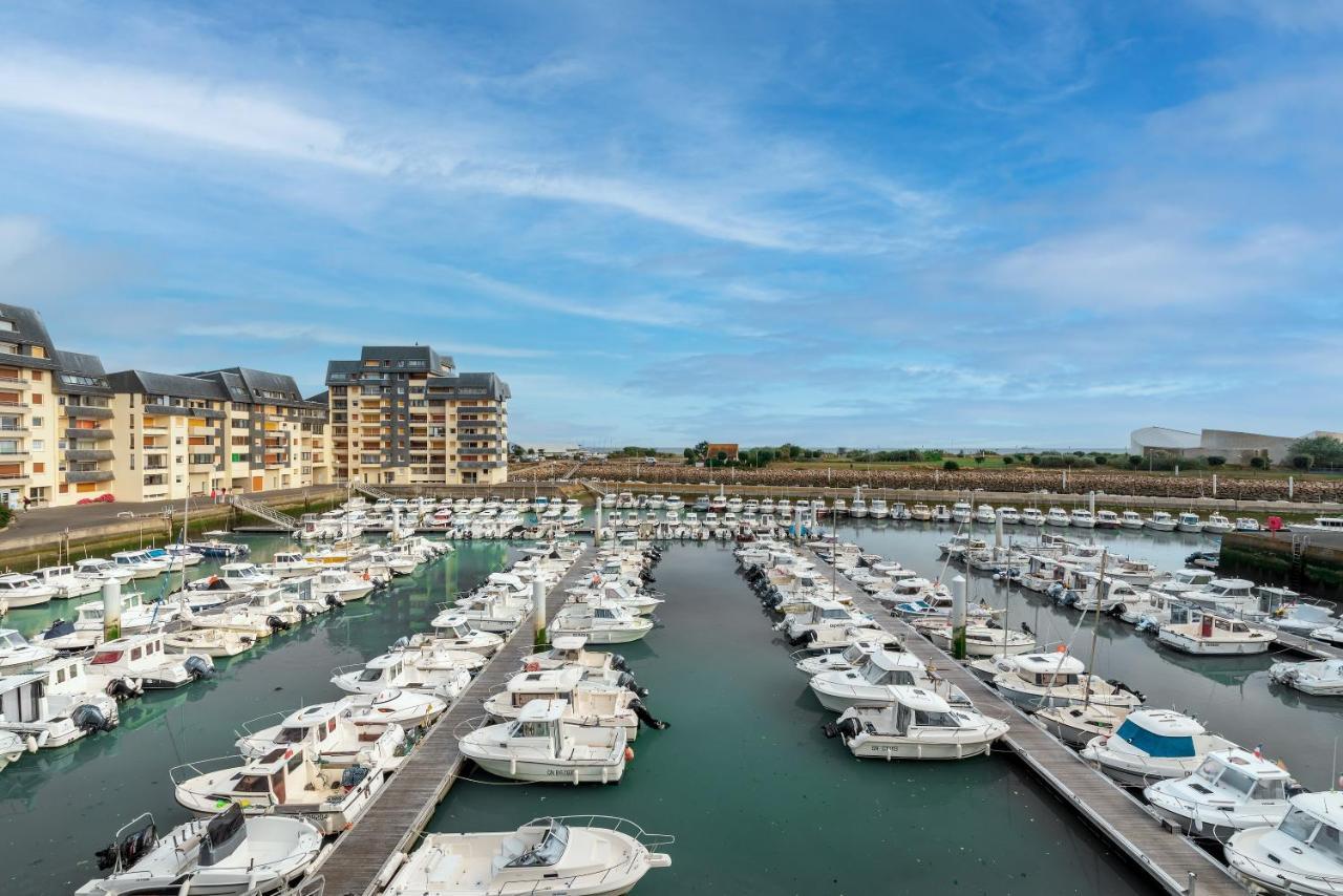 Appartement Vue Mer Et Marina, Loggia - Parking Courseulles-sur-Mer Ngoại thất bức ảnh