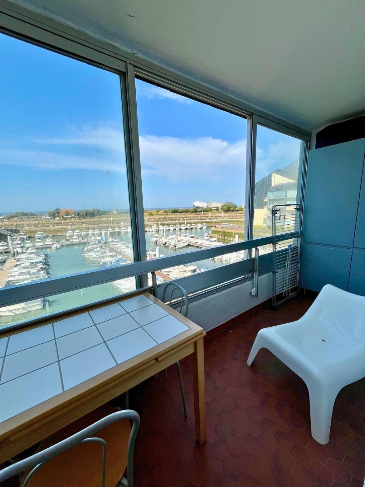 Appartement Vue Mer Et Marina, Loggia - Parking Courseulles-sur-Mer Ngoại thất bức ảnh